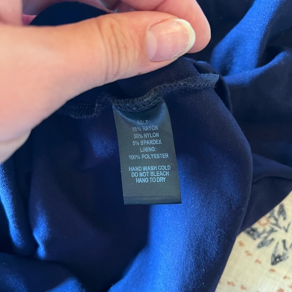 Lulu's Dresses Lulus Don't Tell 'Em Navy Blue Bodycon Midi Dress Women’s Medium - Picture 7 of 8